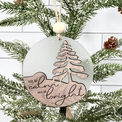 Winter Scene Ornament