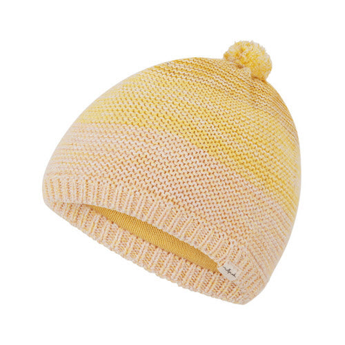 Yellow Cotton Baby Beanie