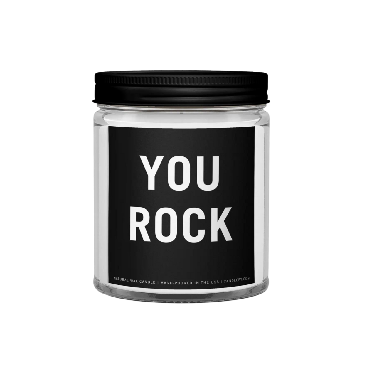 You Rock Natural Wax Candle
