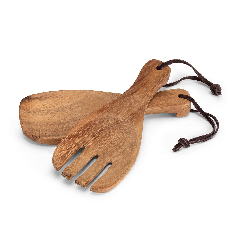 Acacia Wood Servers Set