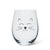 Cat Face Stemless Wine Glass