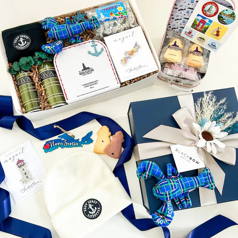 A sea or ocean focused gift box